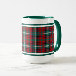 Maguire Tartan Mönster Red Play Mugg