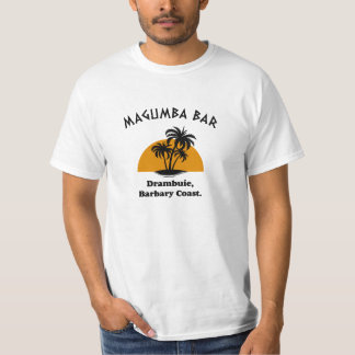 Magumbe pub - ljusa utslagsplatser tee