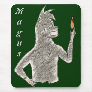 Magus (med namn) musmatta