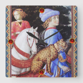 Magus Melchior,Horse Riders,Vild katt Fyrkantig Klocka