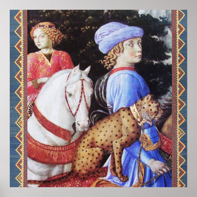 Magus Melchior,Horse Riders,Vild katt Poster (Framsidan)