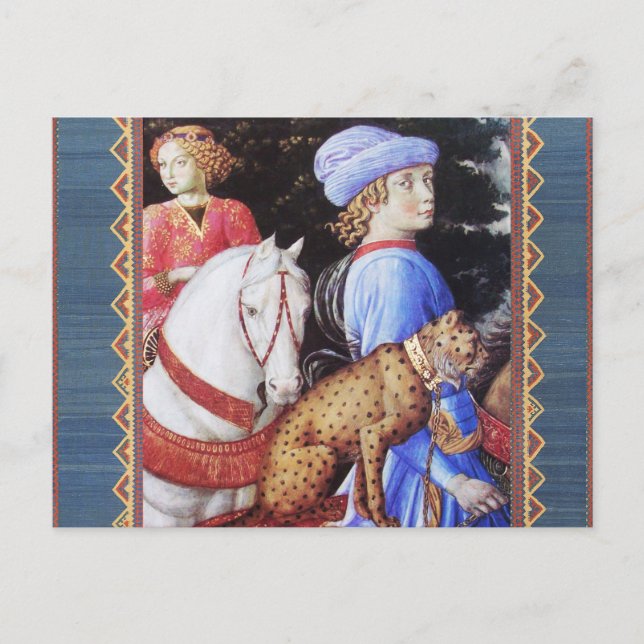 Magus Melchior,Horse Riders,Vild katt Vykort (Framsida)