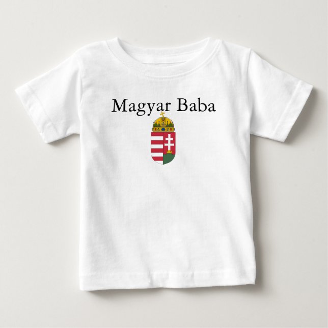 Magyar Baba w/Jacka av Arm T-shirt (Framsida)