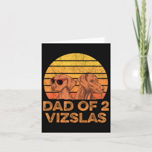 Magyar Vizsla-citat för en Vizsla Pappa Kort