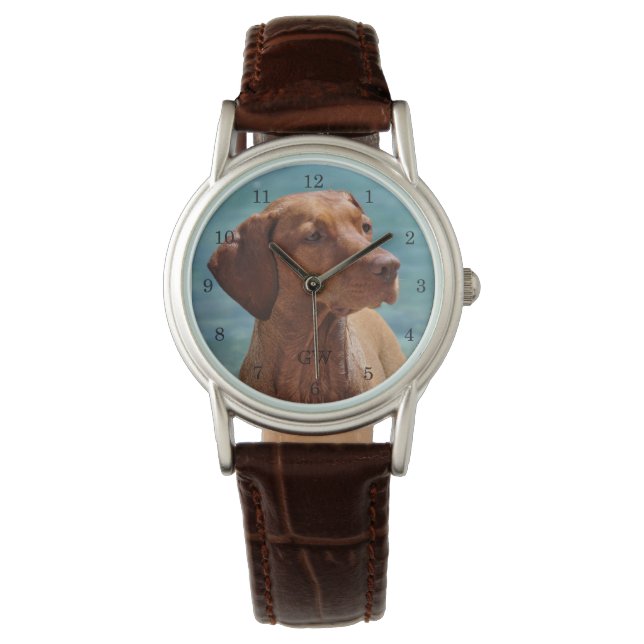 Magyar Vizsla Hund Armbandsur (Framsida)