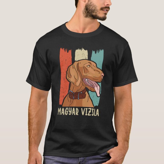 Magyar Vizsla | Hundägare Hungary Vizsla T Shirt (Framsida)