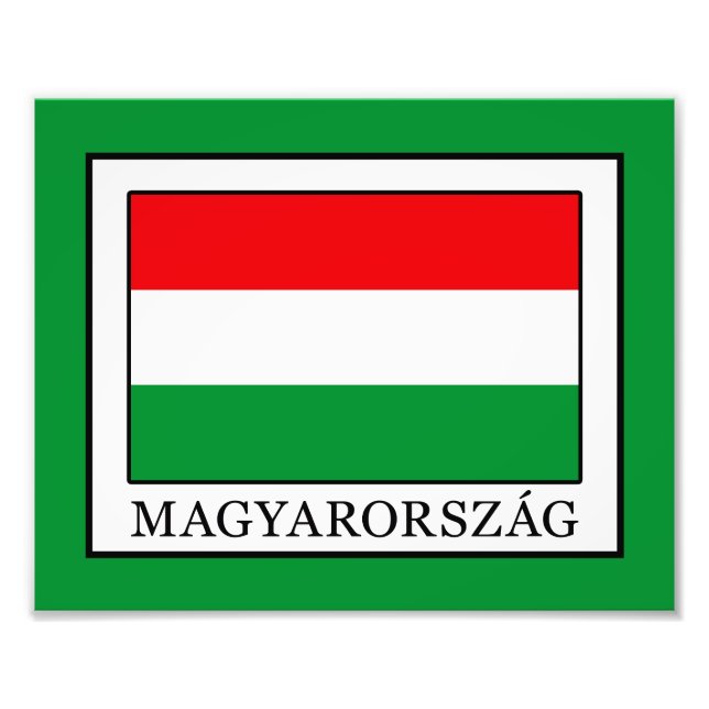 Magyarorszag Fototryck (Framsidan)