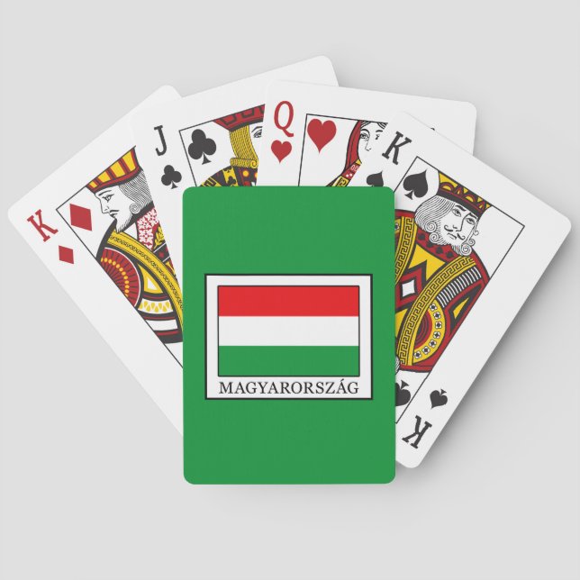 Magyarorszag Spel Kort (Baksidan)