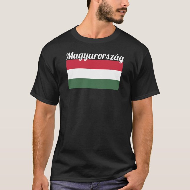 Magyarország T Shirt (Framsida)