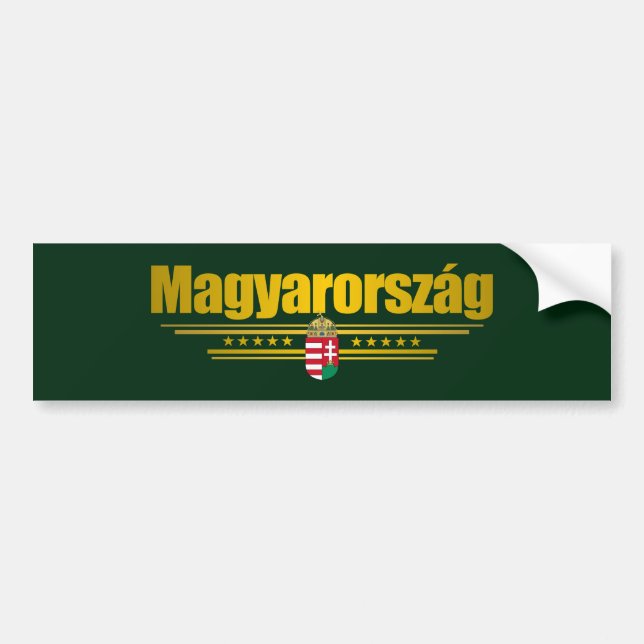 Magyarorszag (Ungern) Bildekal (Framsidan)