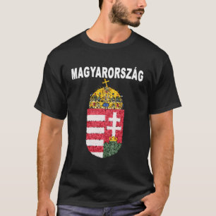 Magyarorszag Ungersk Emblem Artistic T Shirt