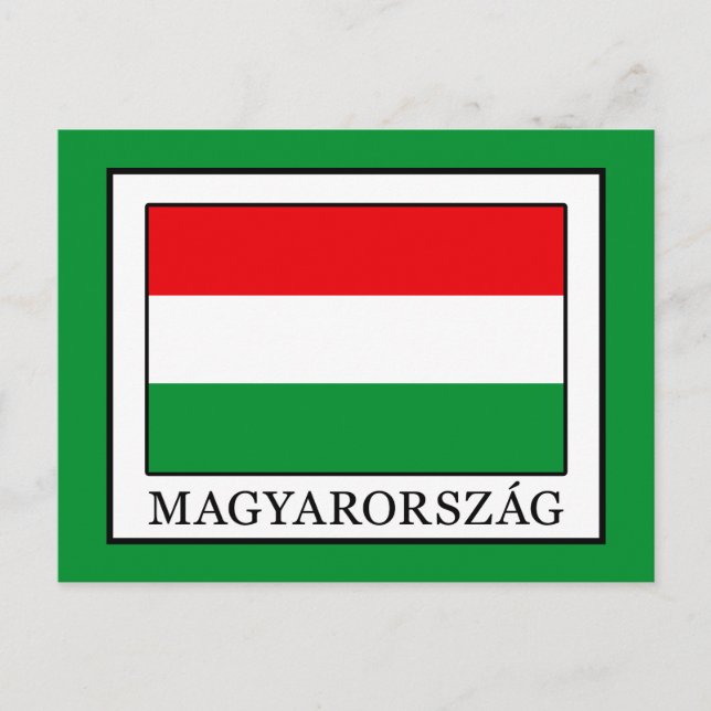 Magyarorszag Vykort (Framsida)