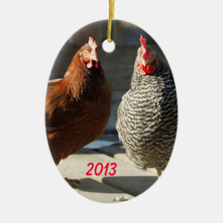 Mah Chikkens Julgransprydnad Keramik