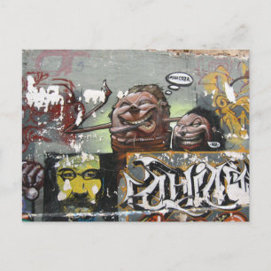 Mah coza, Graffiti,Spaniens vykort