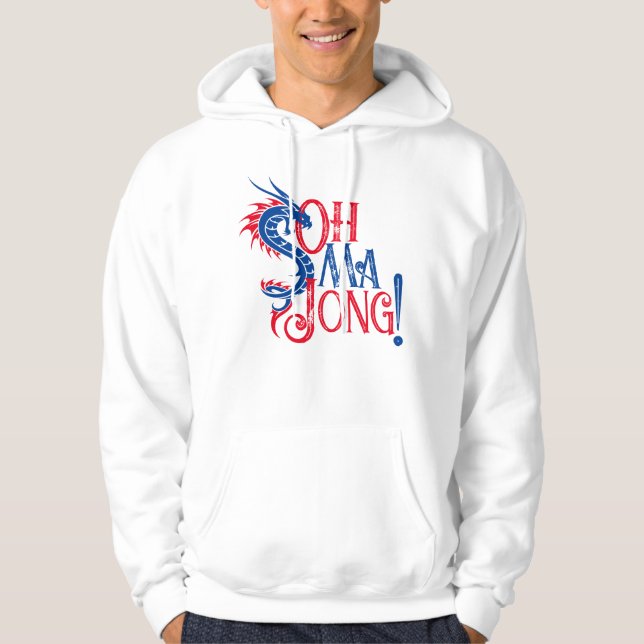 Mah Jong! | Mah-Jongg Hoodie (Framsida)