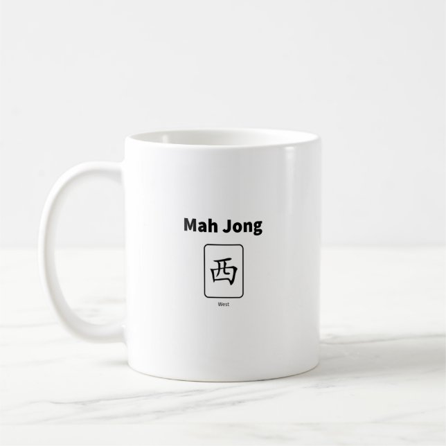 Mah Jong-mugg Kaffemugg (Vänster)