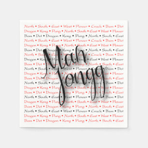 Mah Jong Napkins Pappersservett
