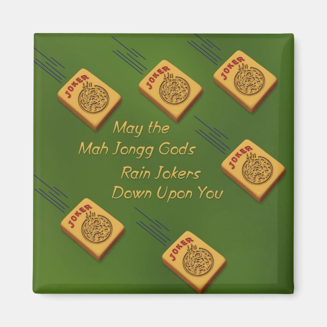 Mah Jong Önskemål Magnet (Framsidan)