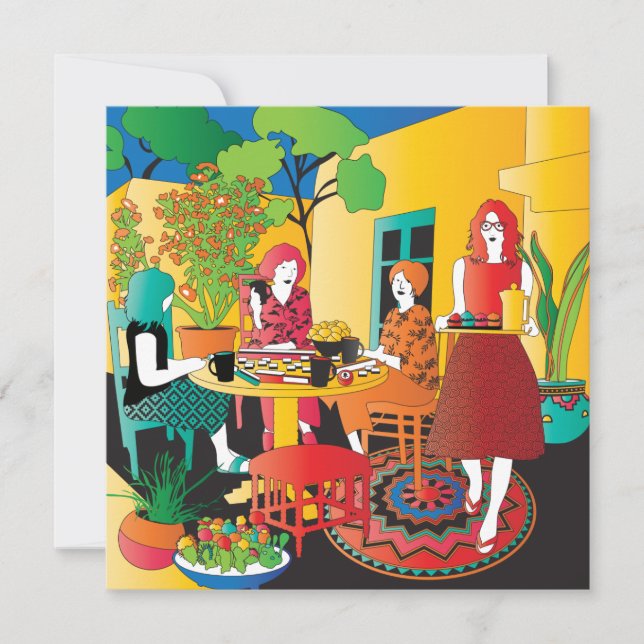 Mah Jongg Adobe Flat Card (Framsida)