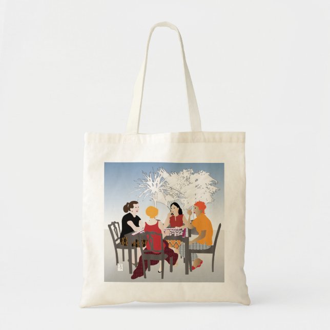 Mah Jongg Alfresco Bag Tygkasse (Framsidan)