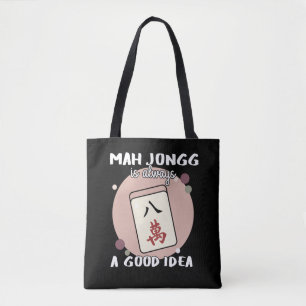 Mah Jongg är alltid en Bra idé Tygkasse