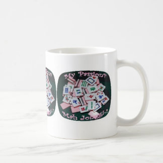 Mah-jongg är min passionmugg kaffemugg