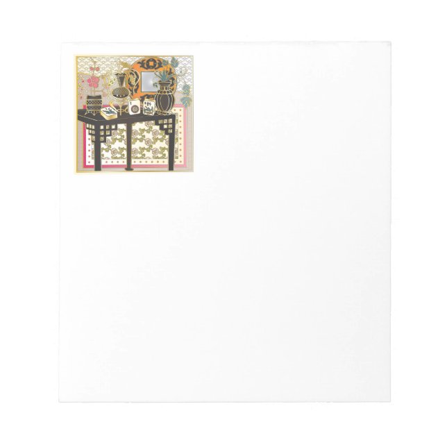 Mah Jongg Bord Anteckningsblock (Framsida)