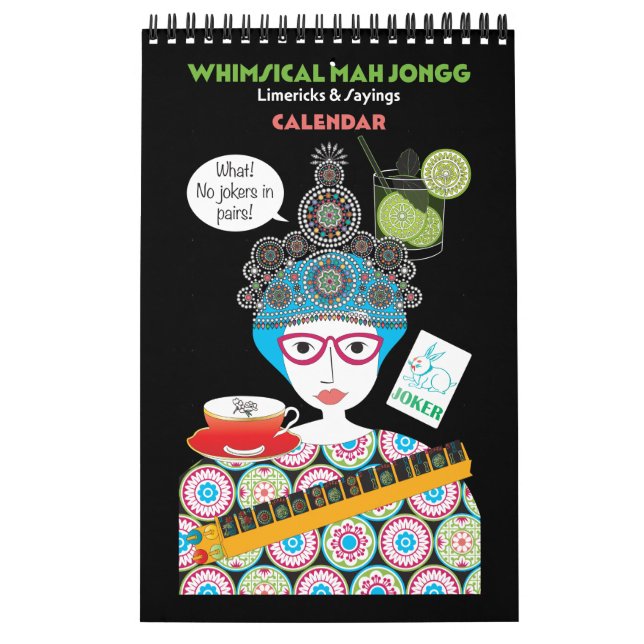Mah Jongg Calendar Kalender (Omslag)