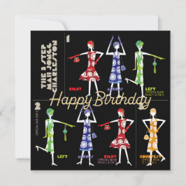 Mah Jongg Charleston Birthday-platta kort