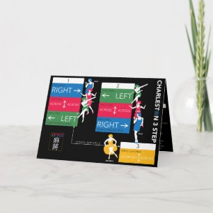 Mah Jongg Charleston-mappat kort