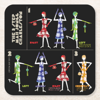 Mah Jongg Charleston Underläggs Underlägg Papper Kvadrat