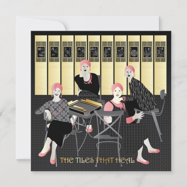 Mah Jongg de tallrikar som läker (Framsida)