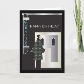 Mah Jongg Deco Miami Card Tack Kort