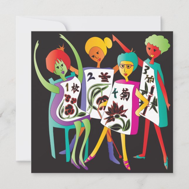 Mah Jongg Flower Dance (Framsida)