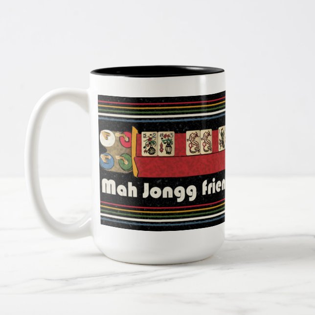 Mah Jongg Friends Mugg (Vänster)