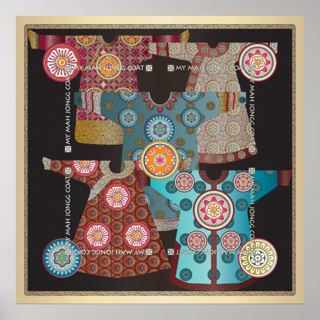 Mah Jongg Jackar Poster (Framsidan)