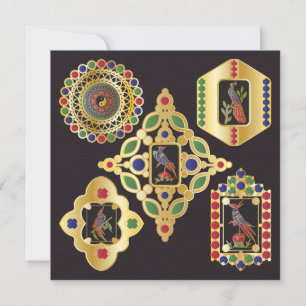 Mah Jongg Jewelry Flat Card Kort