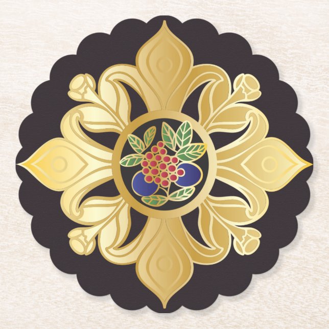 Mah Jongg Jewelry Underläggs Underlägg Papper (Framsida)