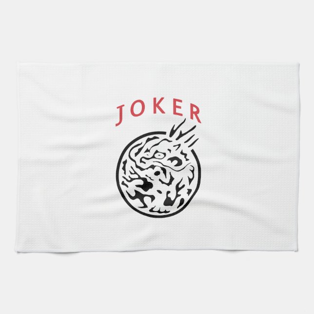 Mah Jongg Joker Kökets Tower Kökshandduk (Horisontell)
