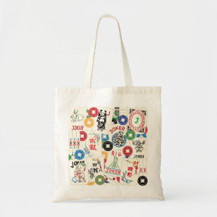 Mah Jongg Jokers och Mynt Bag Tygkasse