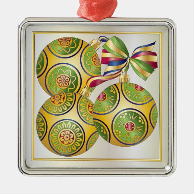 Mah Jongg jul Ornament Ornament (Framsidan)