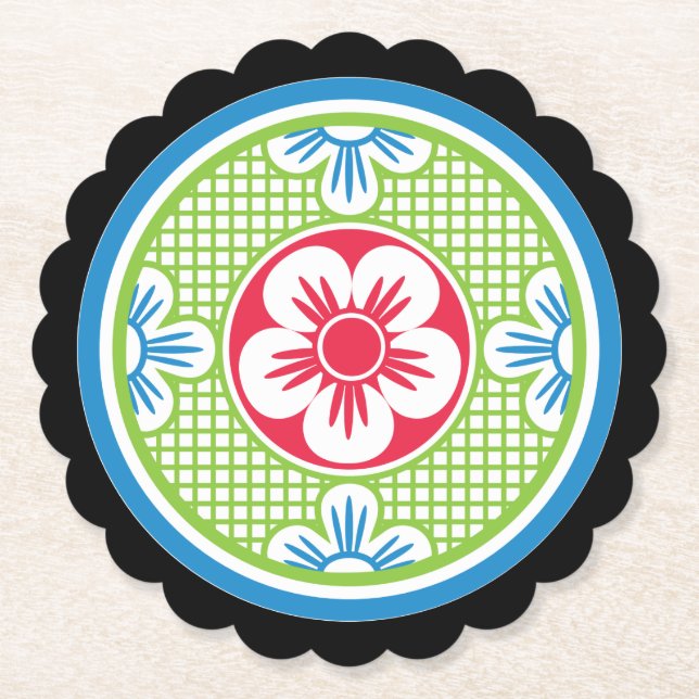 Mah Jongg Logotyp 2 Underlägg (Framsida)