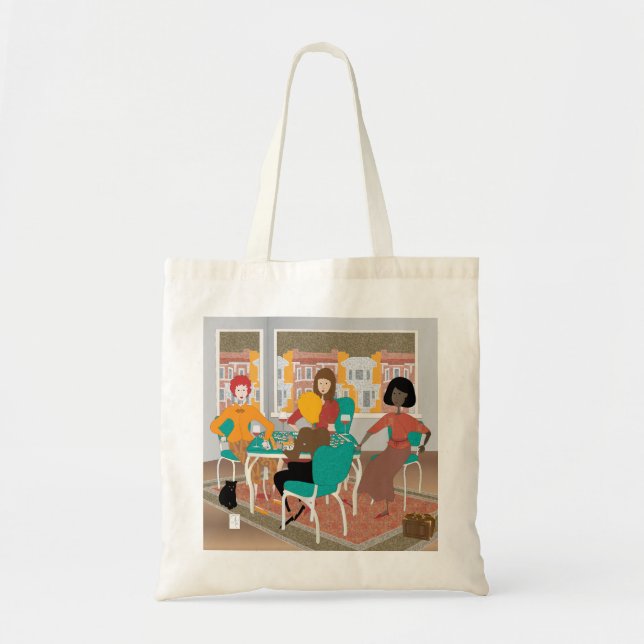 Mah Jongg Mahj Night Bag Tygkasse (Framsidan)