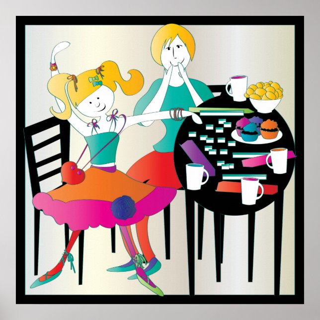 Mah Jongg Mors dag 2 Poster (Framsidan)