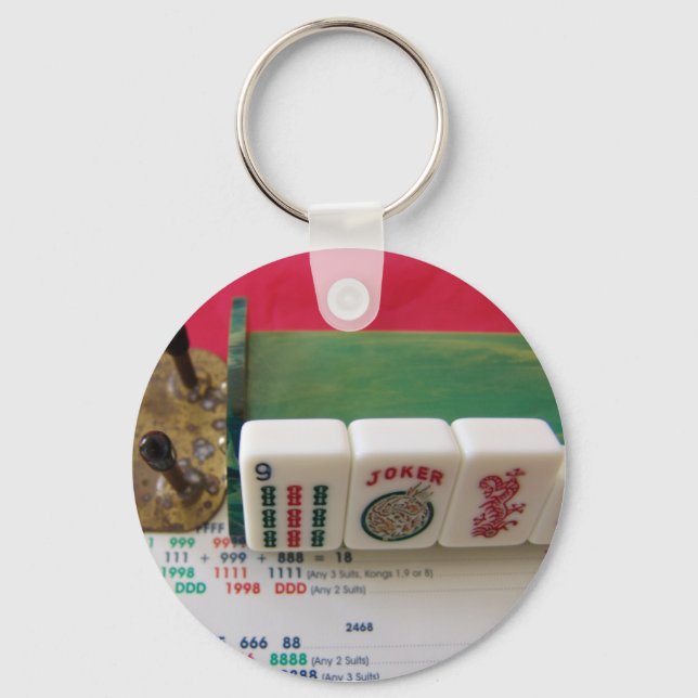 Mah-jongg någon nyckelring (Framsida)