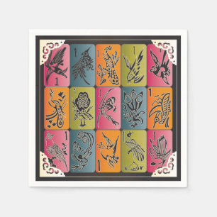 Mah Jongg One Bams Pappersservett