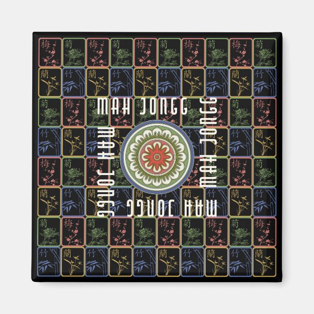 Mah Jongg One Dot Magnet (Framsidan)