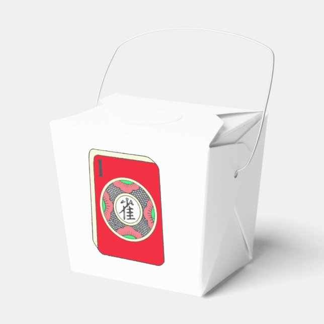 Mah Jongg One Dot Tile-favoritruta Presentaskar (Framsidan Sidan)