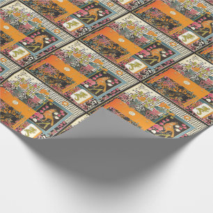 Mah Jongg Orange Bord Presentpapper