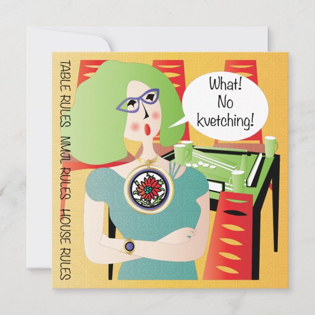 Mah Jongg Ord Kvetching (Framsida)